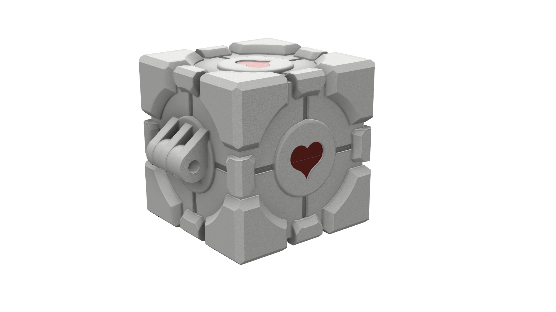 Miniatura 2 do modelo 3D Companion Cube Ring Box