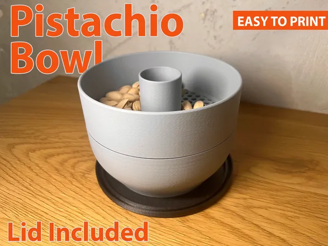 Pistachio Bowl with Filter & Lid