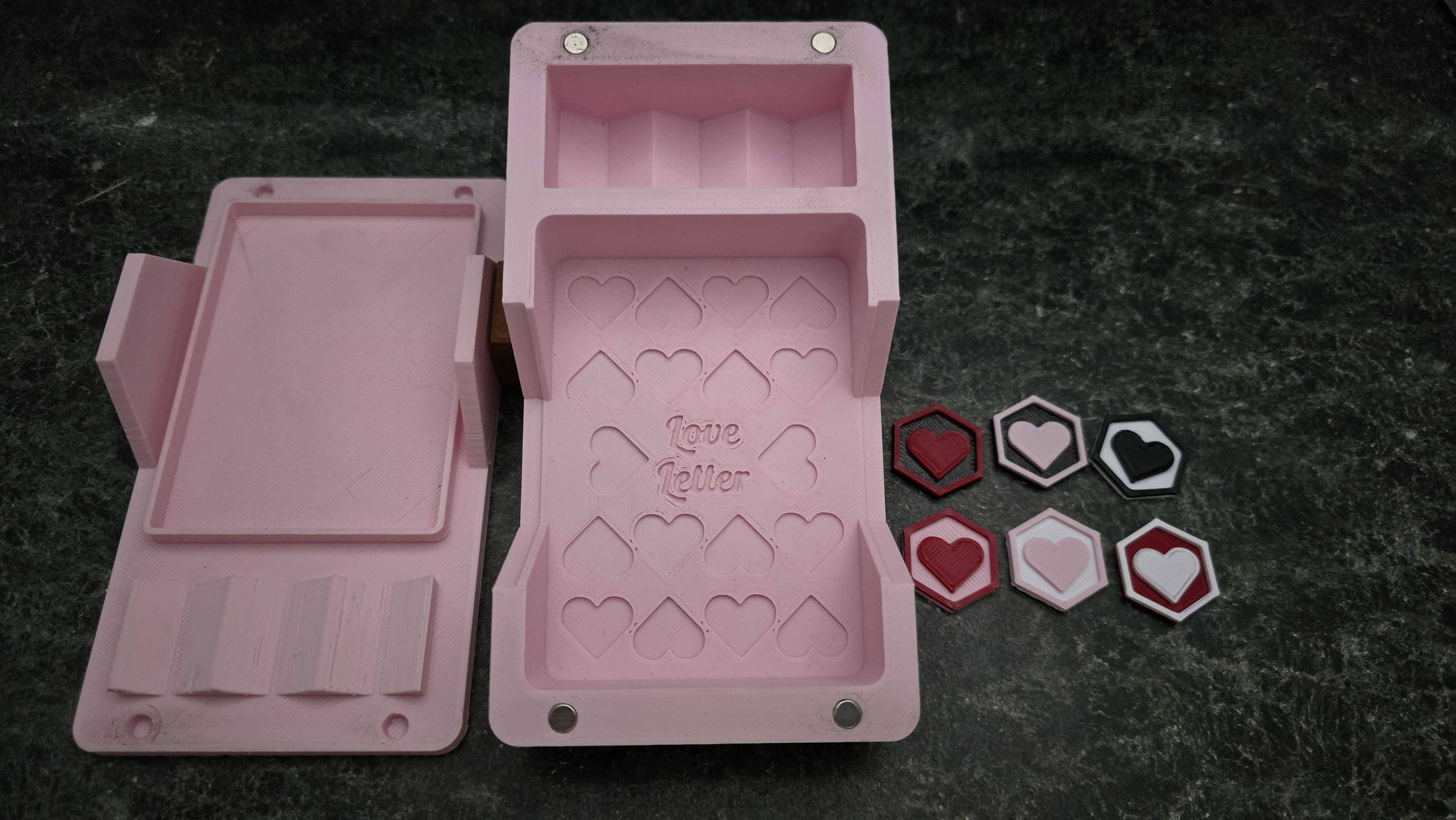 Love Letter Card Game Magnetic Box