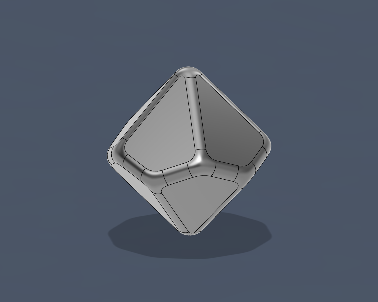 Blank Pentagonal Trapezohedron (D10)