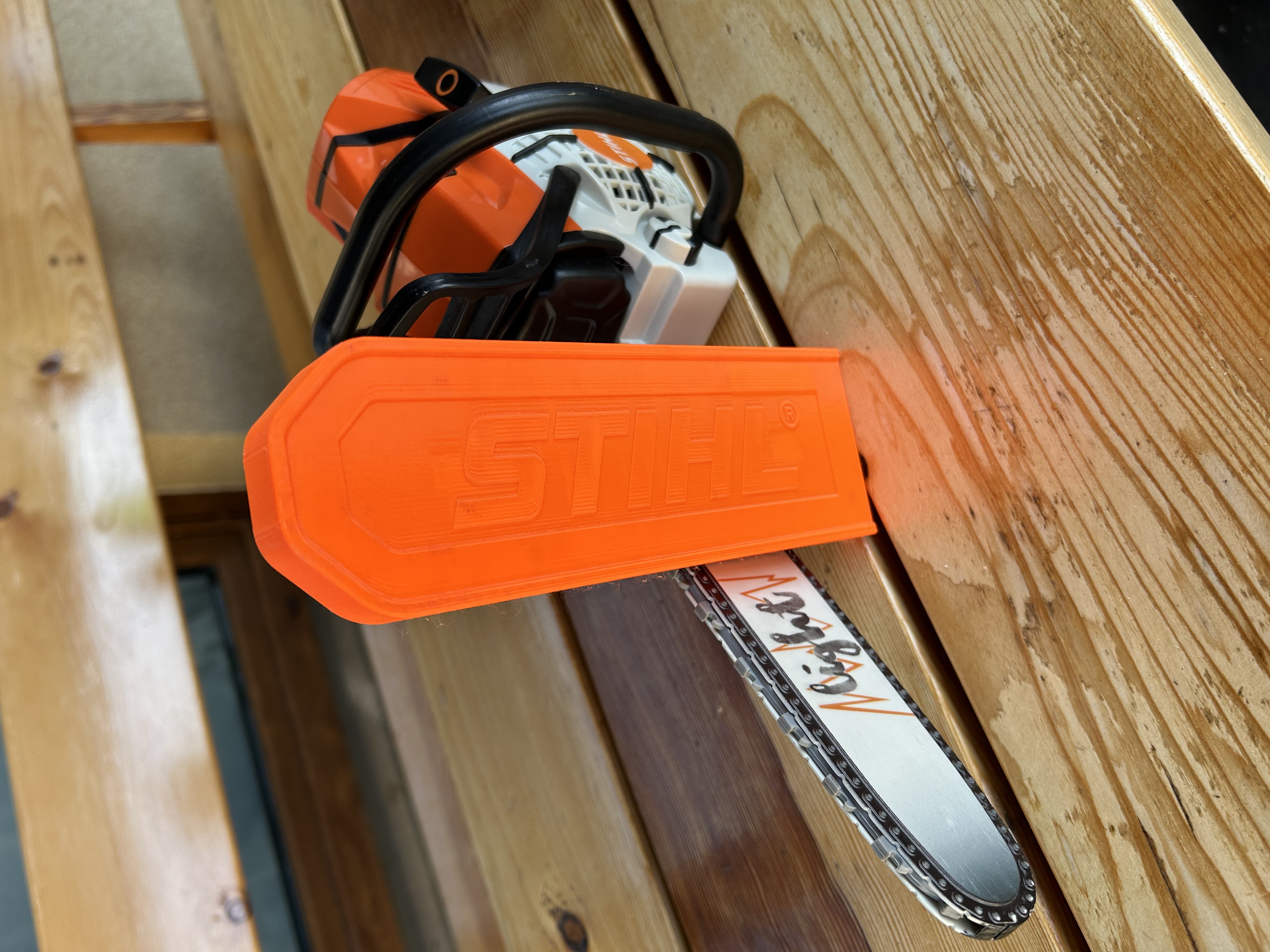 Stihl toy chainsaw cover — thumbnail 3