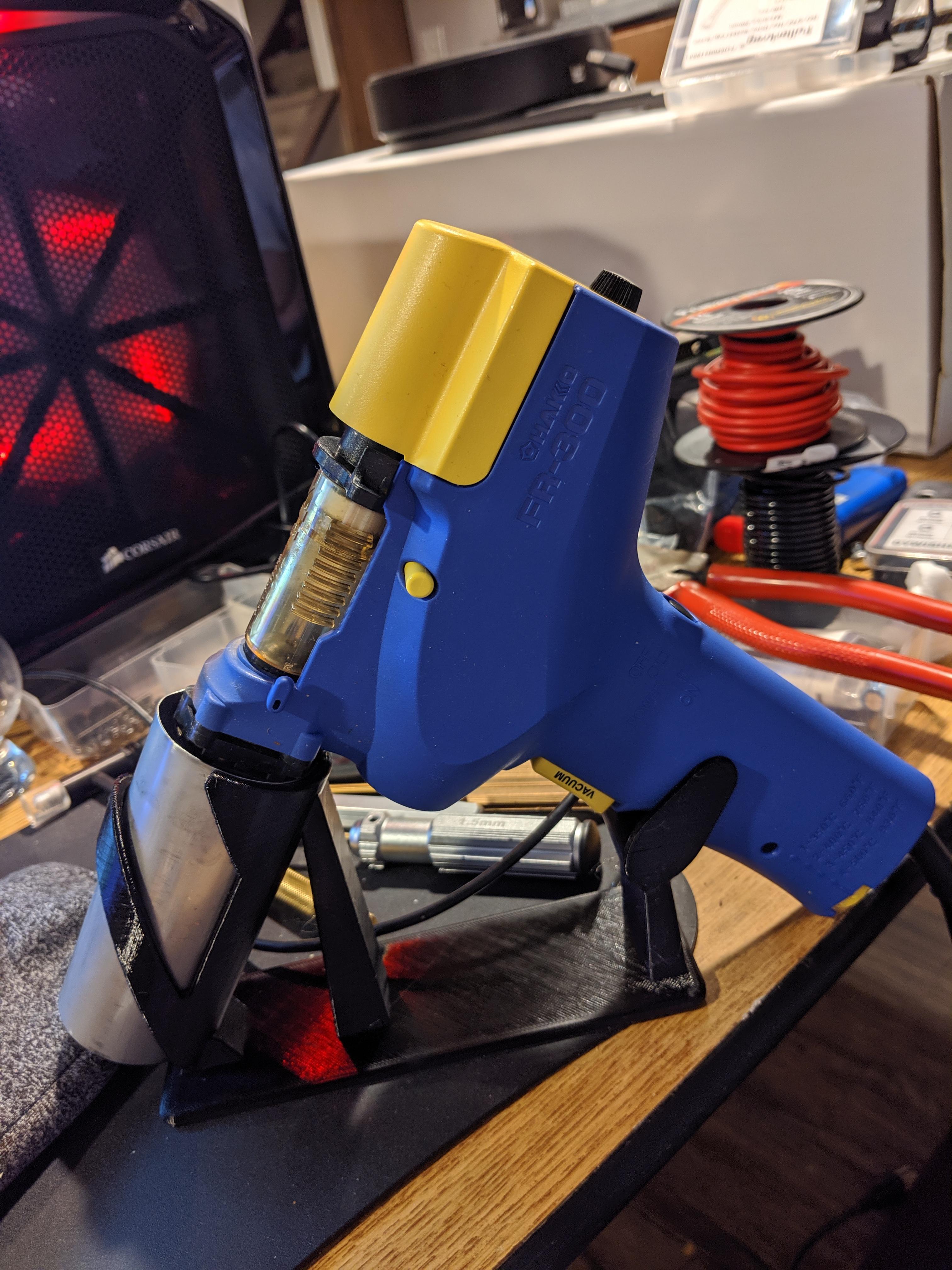 Hakko FR300 Desoldering Gun Stand With Longer Handle Support by