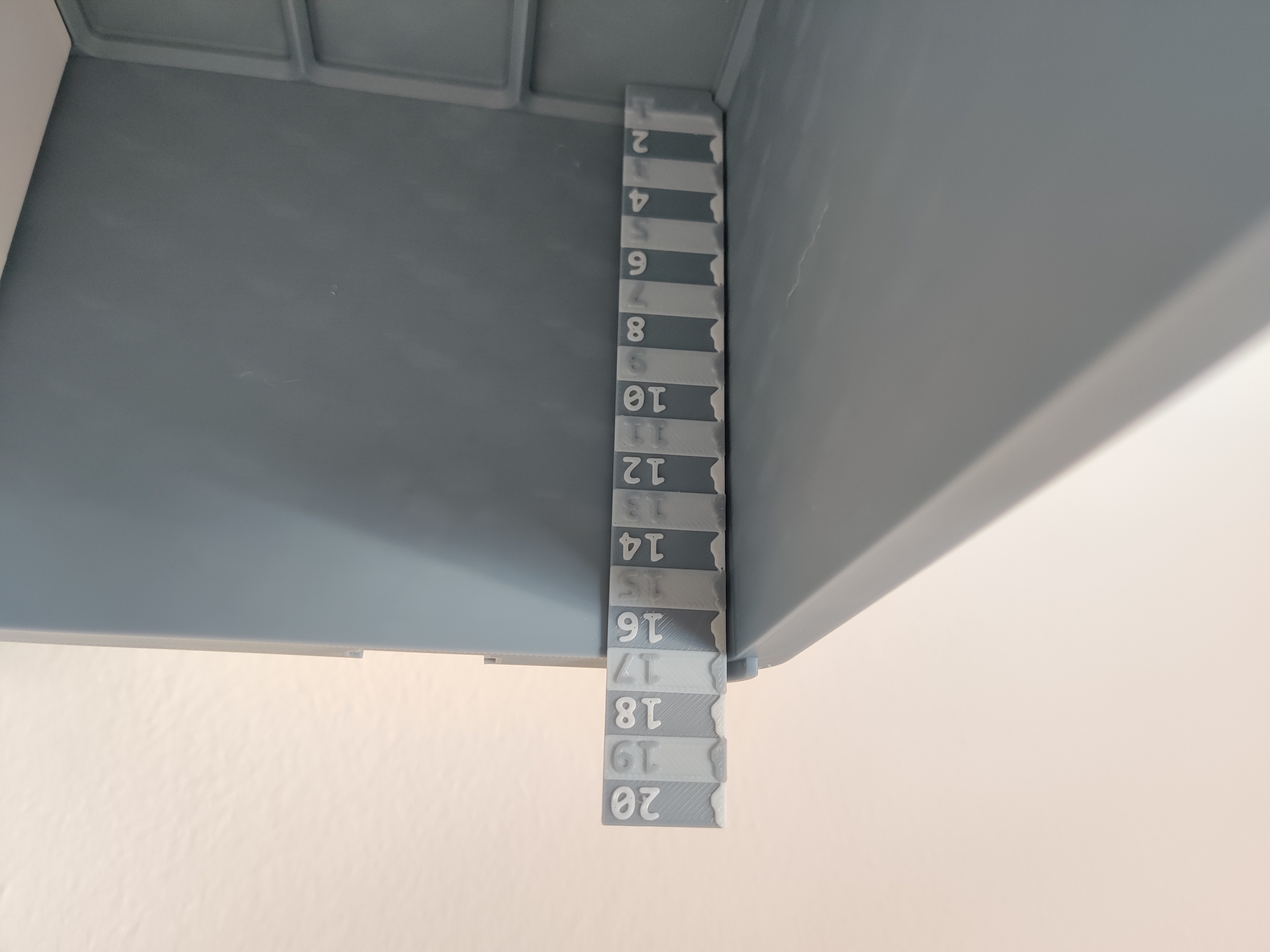 Gridfinity Height Ruler