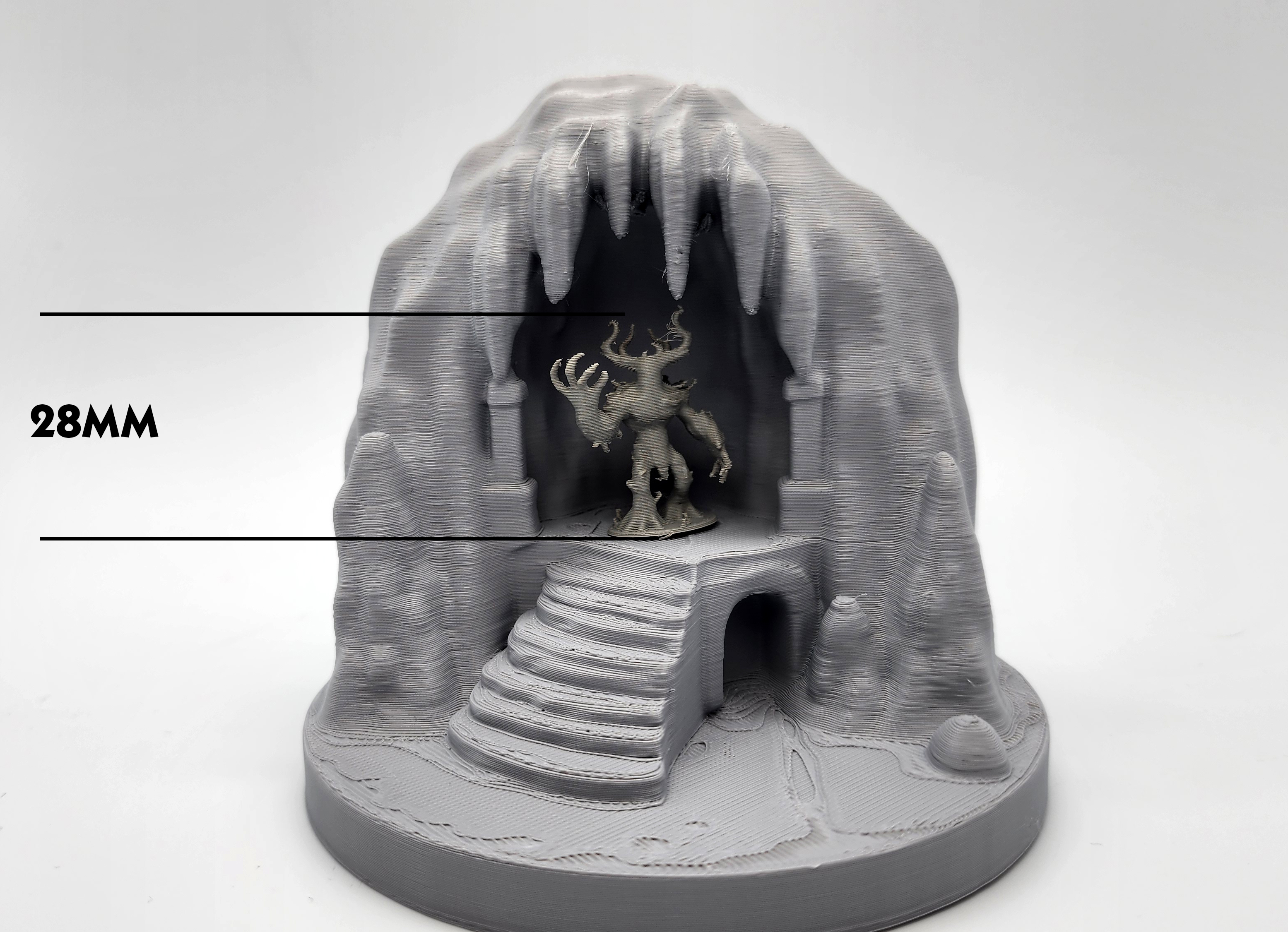 Miniature Display Cave - Holds 2-3 Minis
