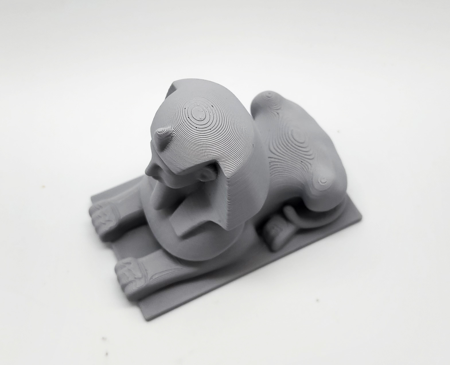 Miniatura 4 do modelo 3D Egyptian Sphinx Miniature
