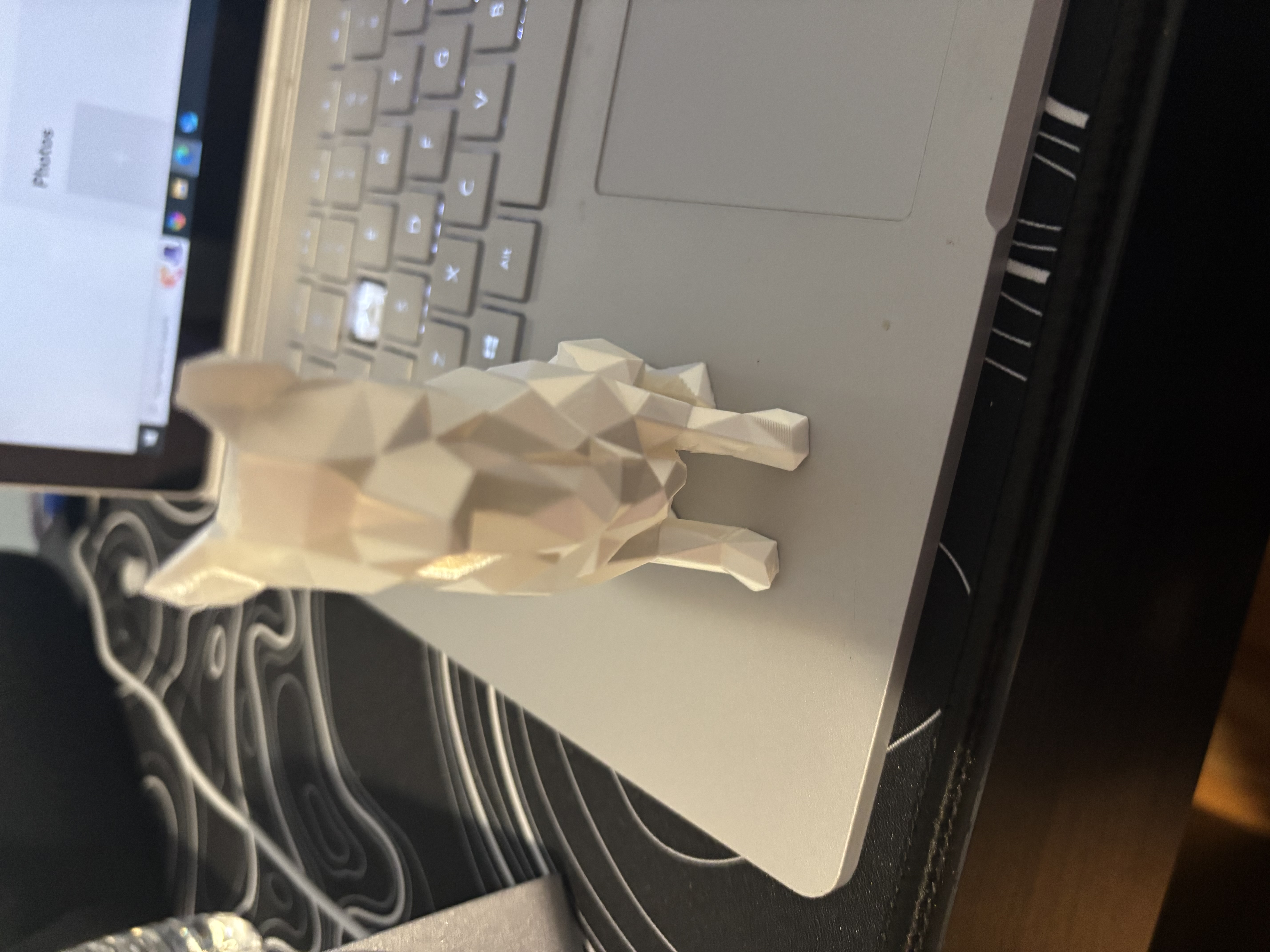 Low poly German shepherd