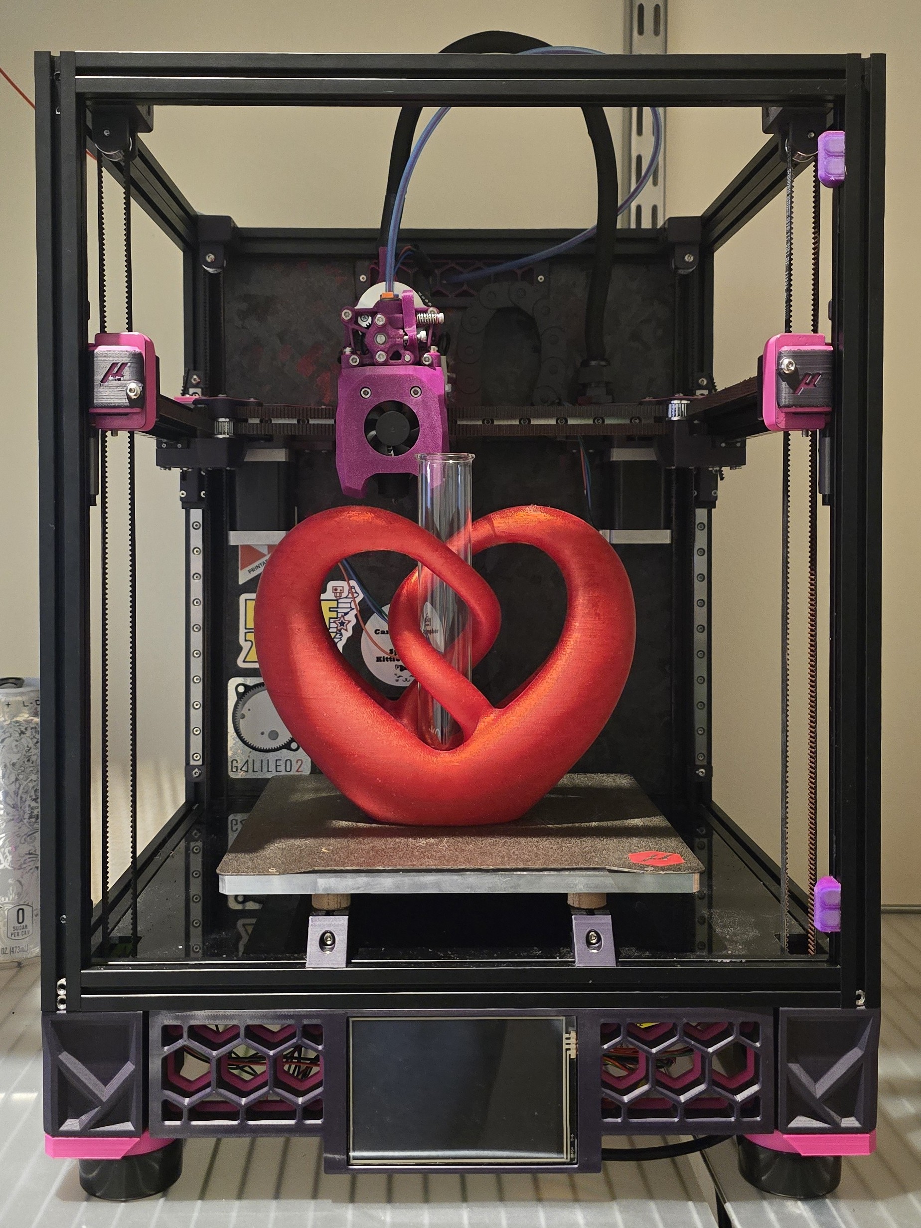 Miniatura 2 do modelo 3D Heart Vase [FULLY PRINTABLE]