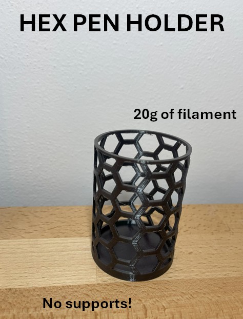 HEX PEN HOLDER