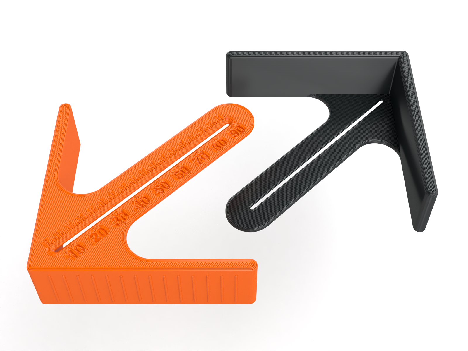 Miniatura 2 do modelo 3D Center marker with ruler