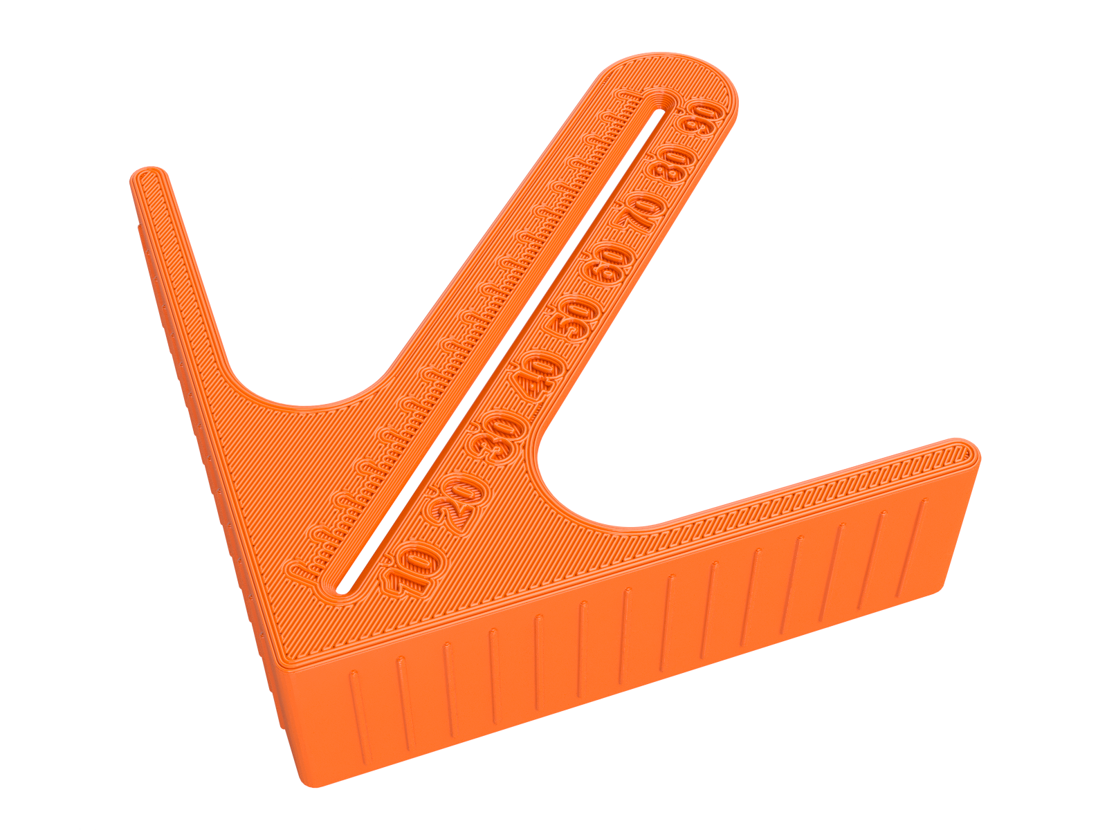 Miniatura 4 do modelo 3D Center marker with ruler