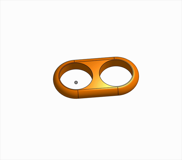 Fidget Spinner Customizable in Onshape