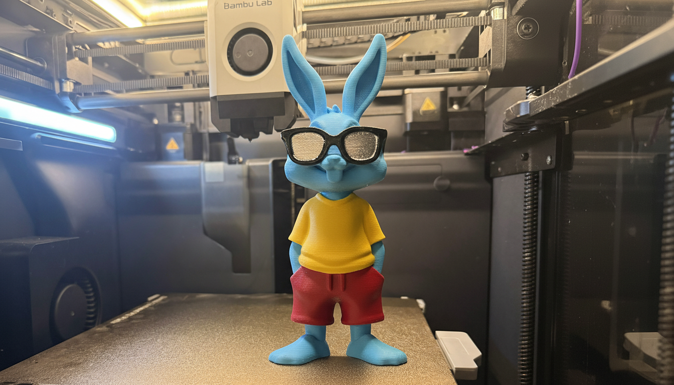Chibi Bugs Bunny – Playful Cartoon Hare