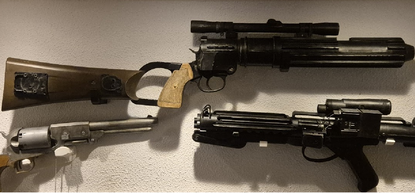 rotj boba fetts blaster wall mount