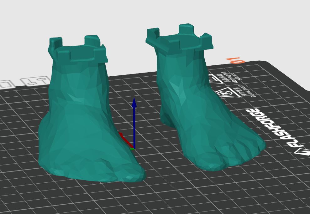 Flashforge Adventurer 5M Feet Feet