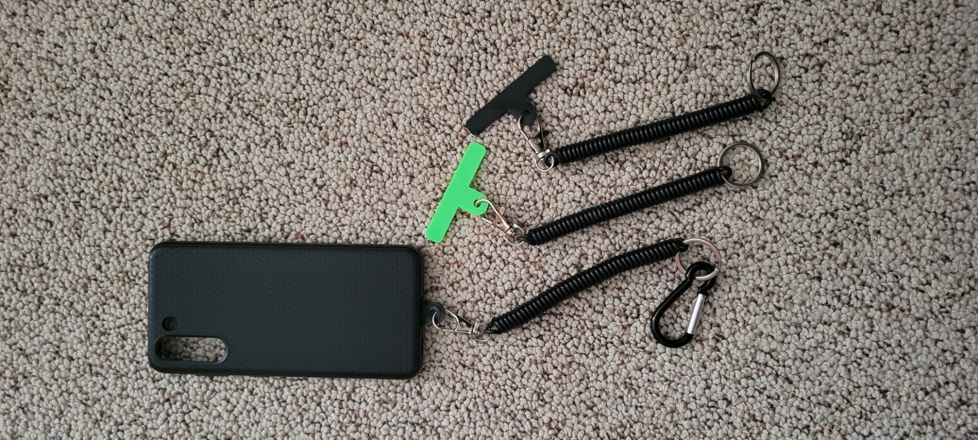 Climbing phone leash