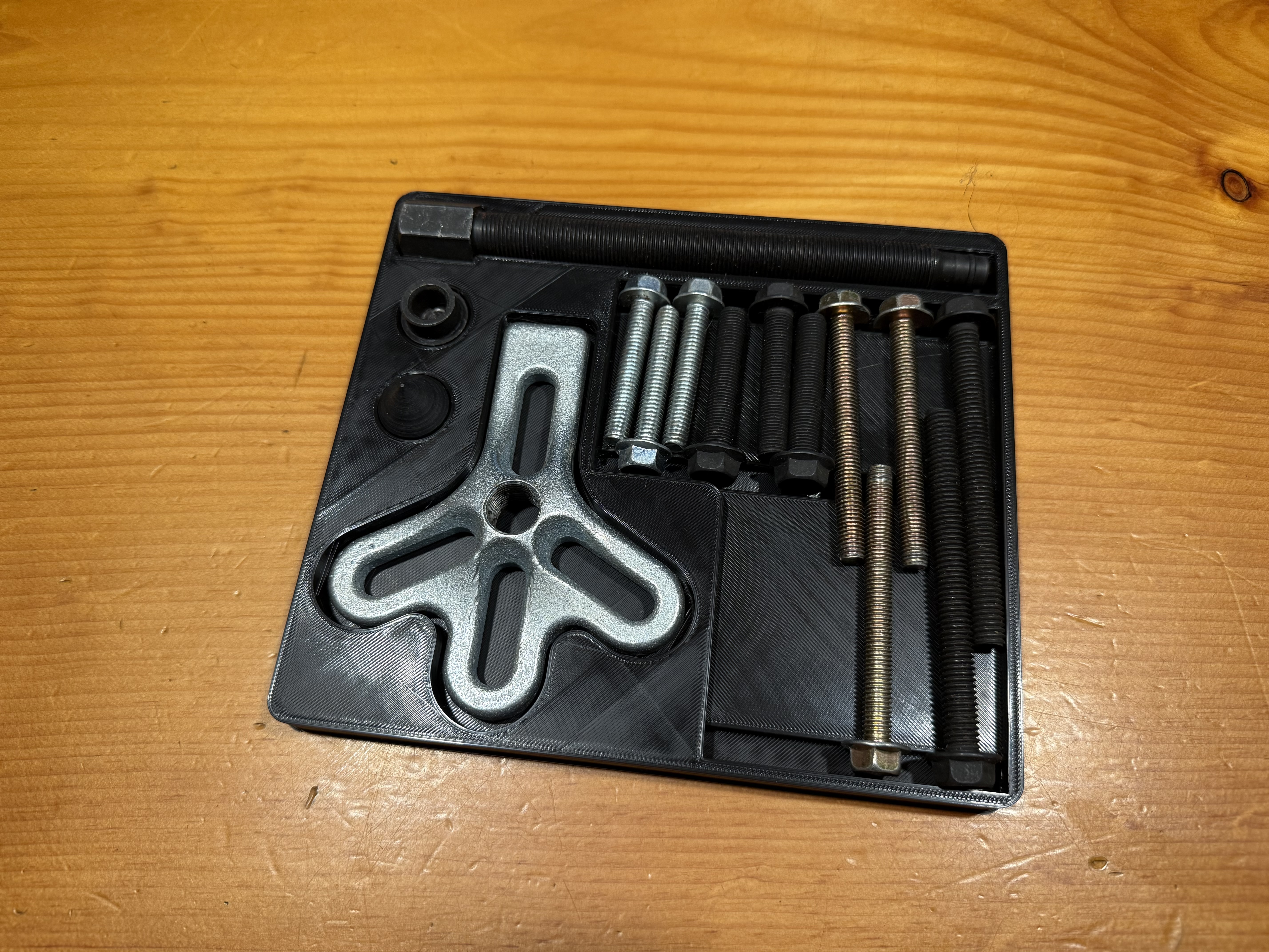 Harmonic Balancer Puller Set Tray