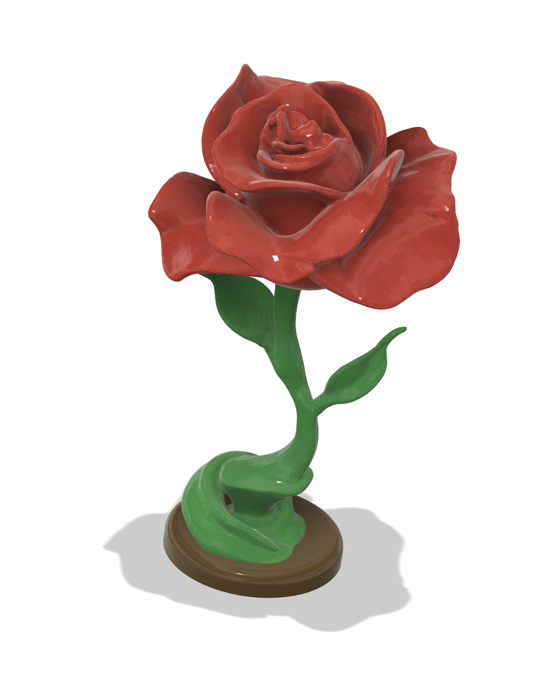 Single Extruder/Multi Part Rose (fusion360)