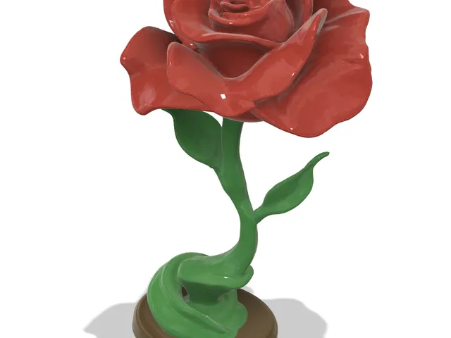 Single Extruder/Multi Part Rose (fusion360)