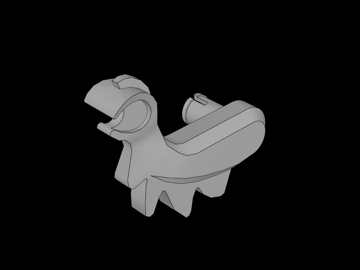 Lego Compatible (6128.dat) Animal Dragon Arm Left