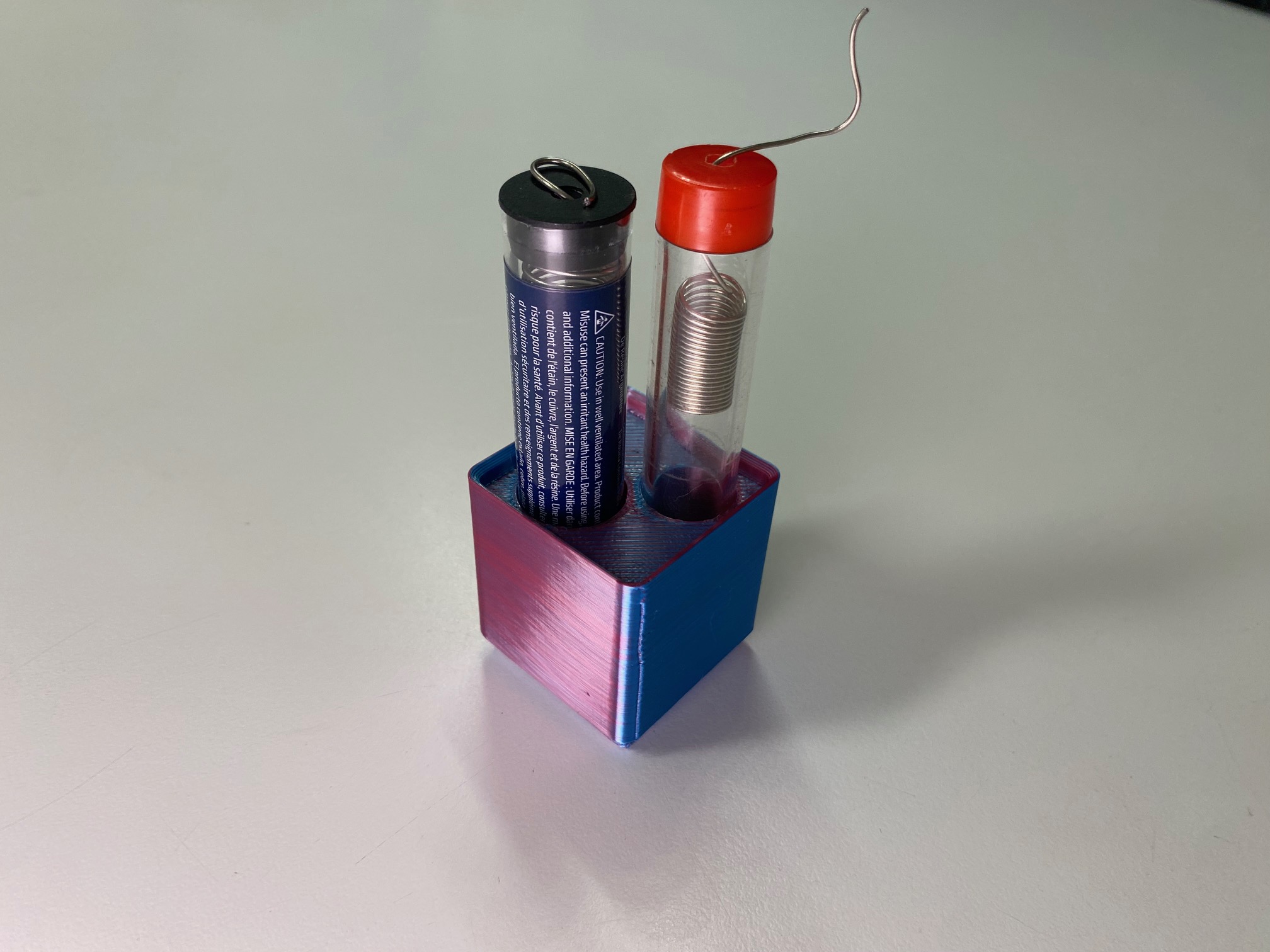 Gridfinity Solder Tubes Holder