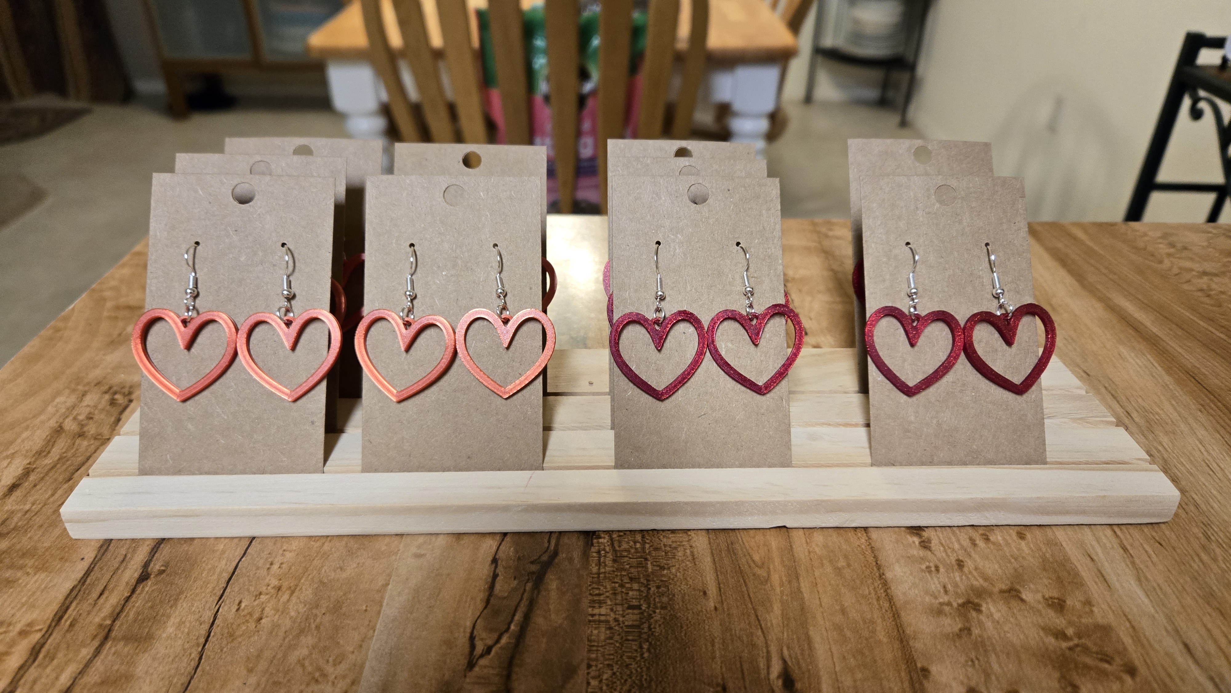 Simple and Elegant Heart Earrings