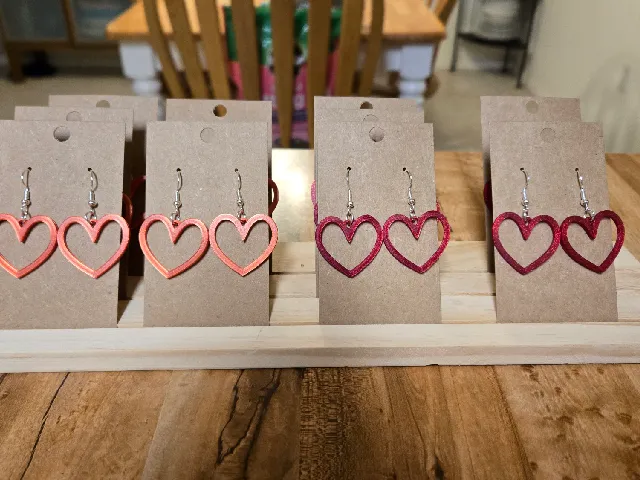 Simple and Elegant Heart Earrings