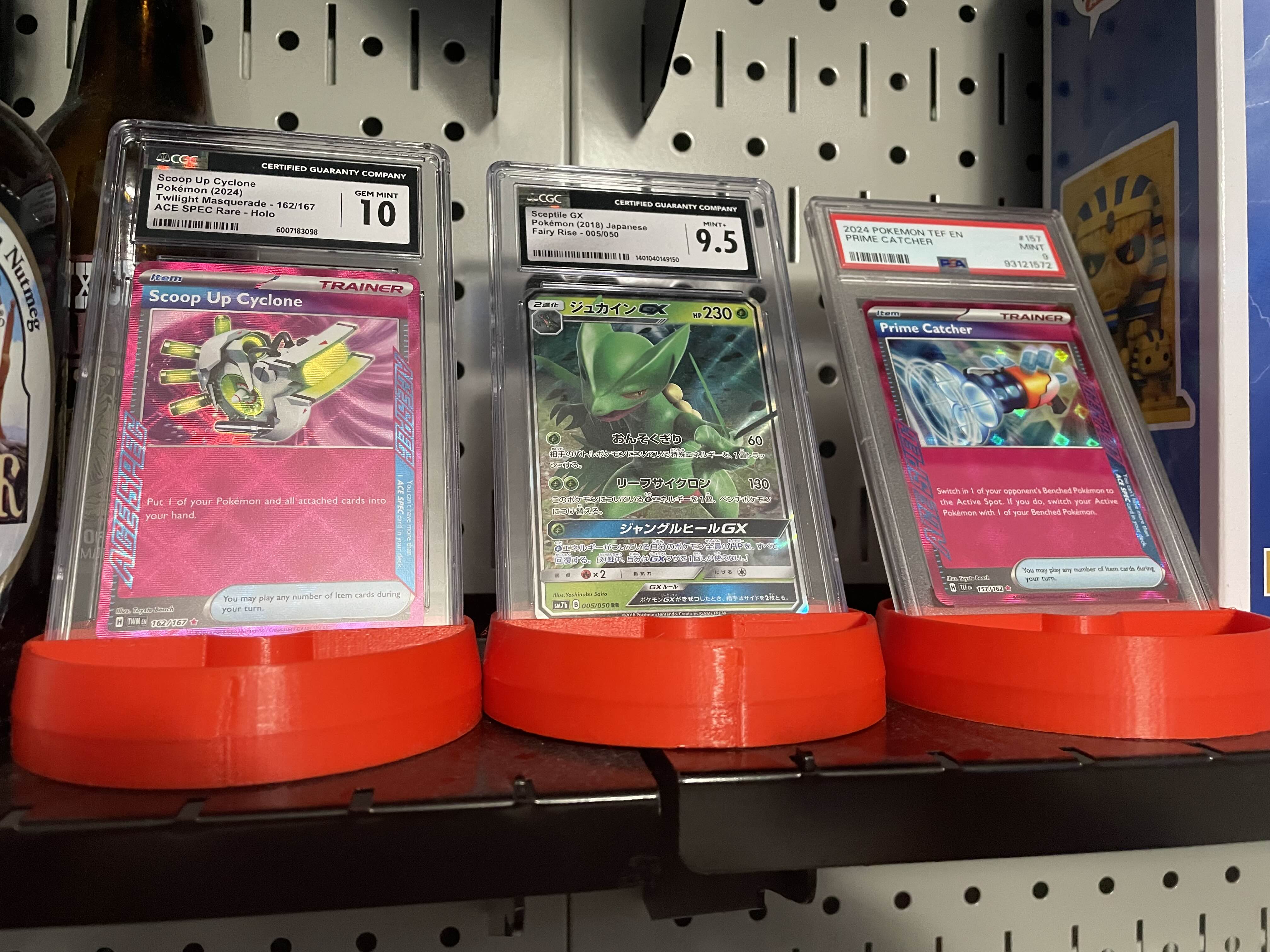 Pokemon TCG graded card stand