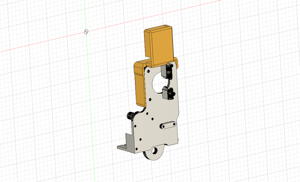 Optical Runout Sensor for Micro Swiss Direct Drive (Ender 3/Pro)