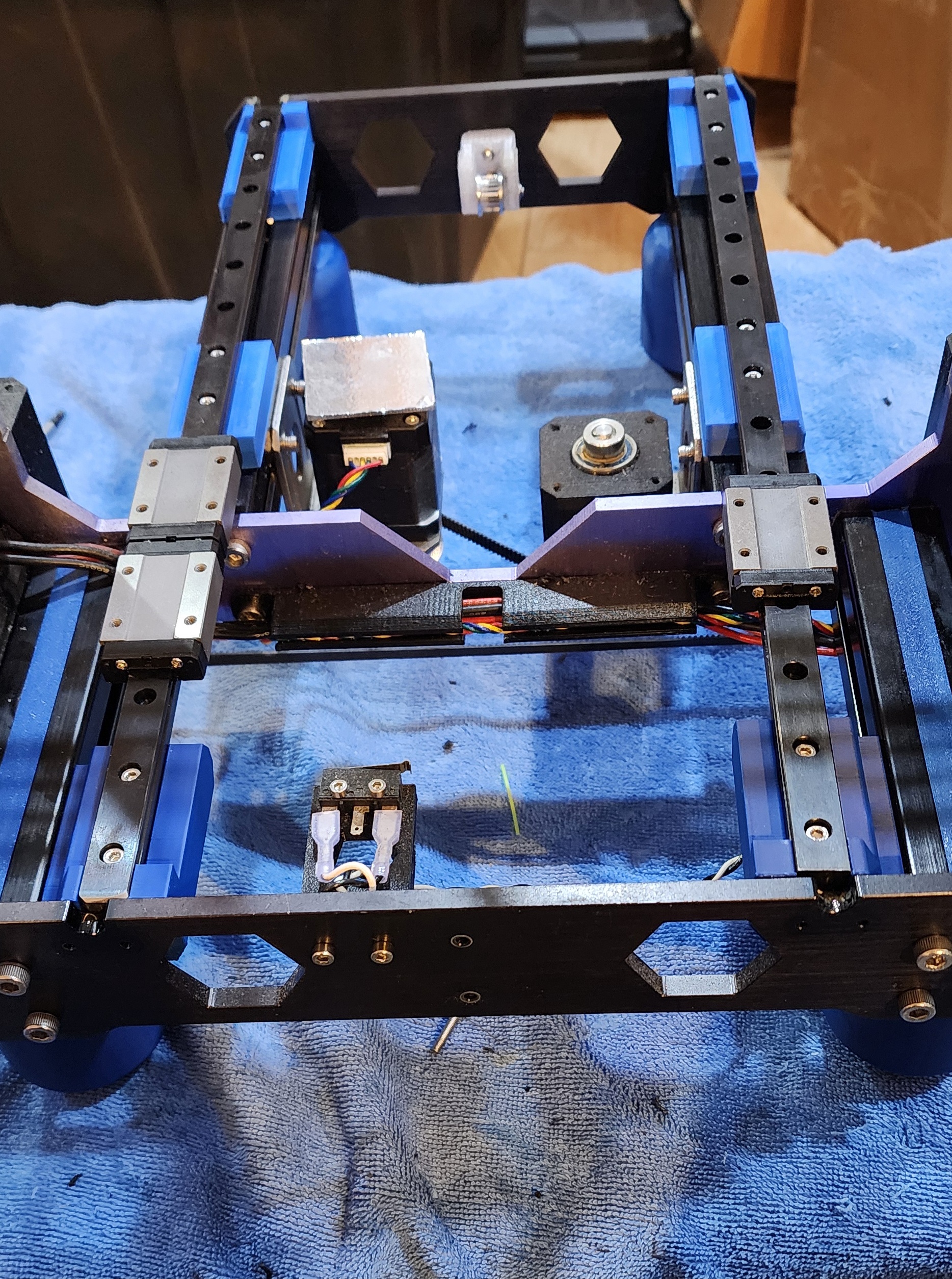 Pulse XE Y-Axis Linear Rail Guide Upgrade 3D model thumbnail