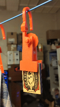 Kolíček šroubovací - svorka / Screw-in pin - clamp