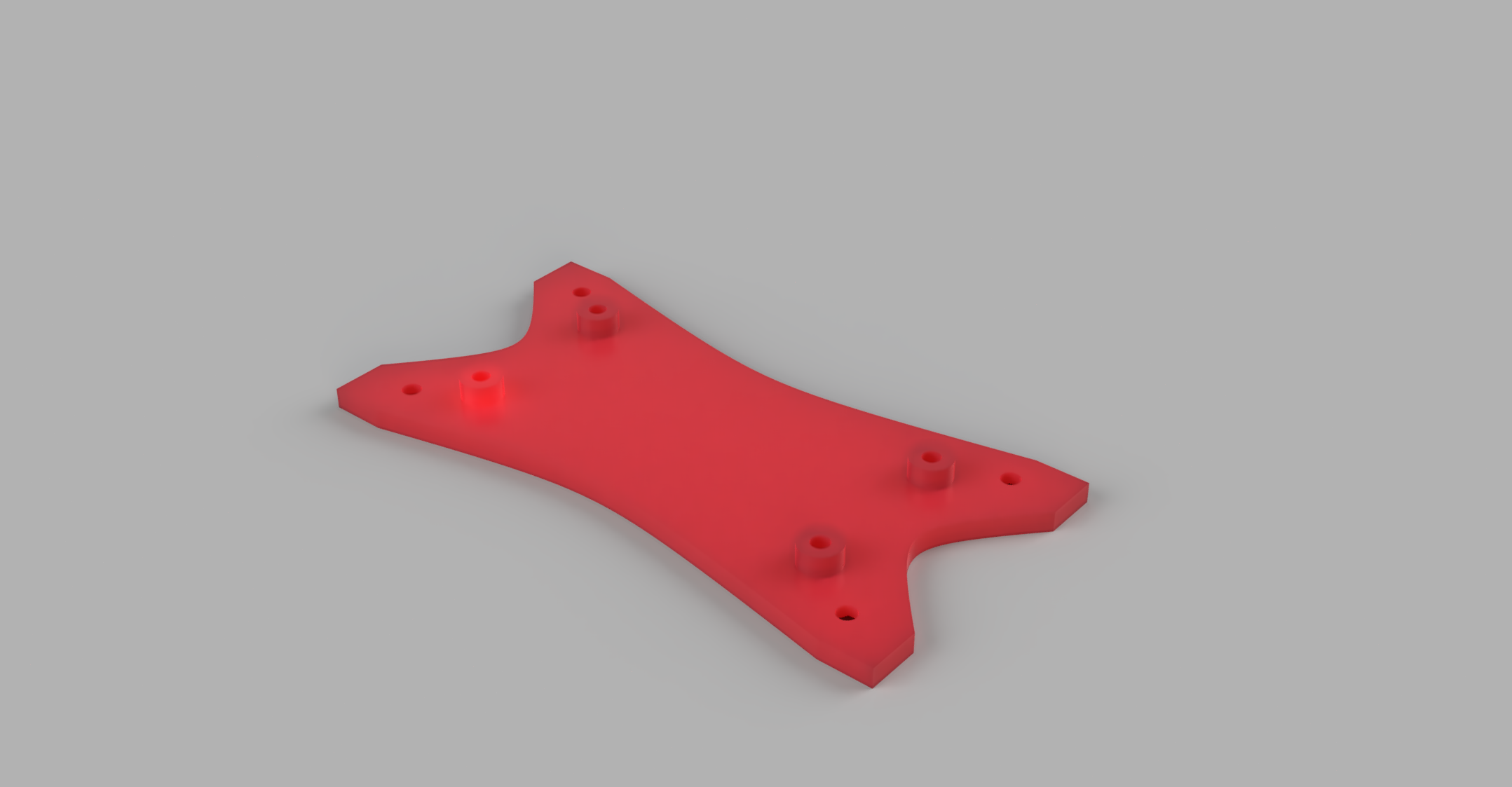 Miniatura 2 do modelo 3D Raspberry Pi Zero Stack Plate