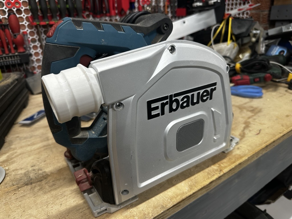Erbauer ERB690CSW Plunge Saw - Camlock Adapter