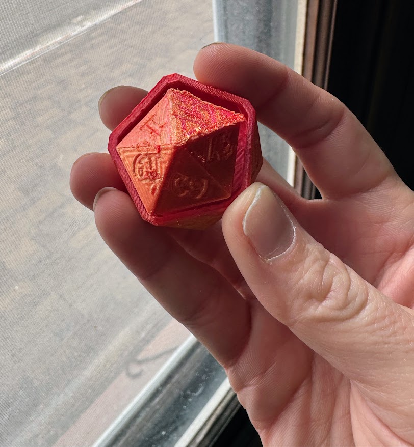 D20 Fidget Clicker