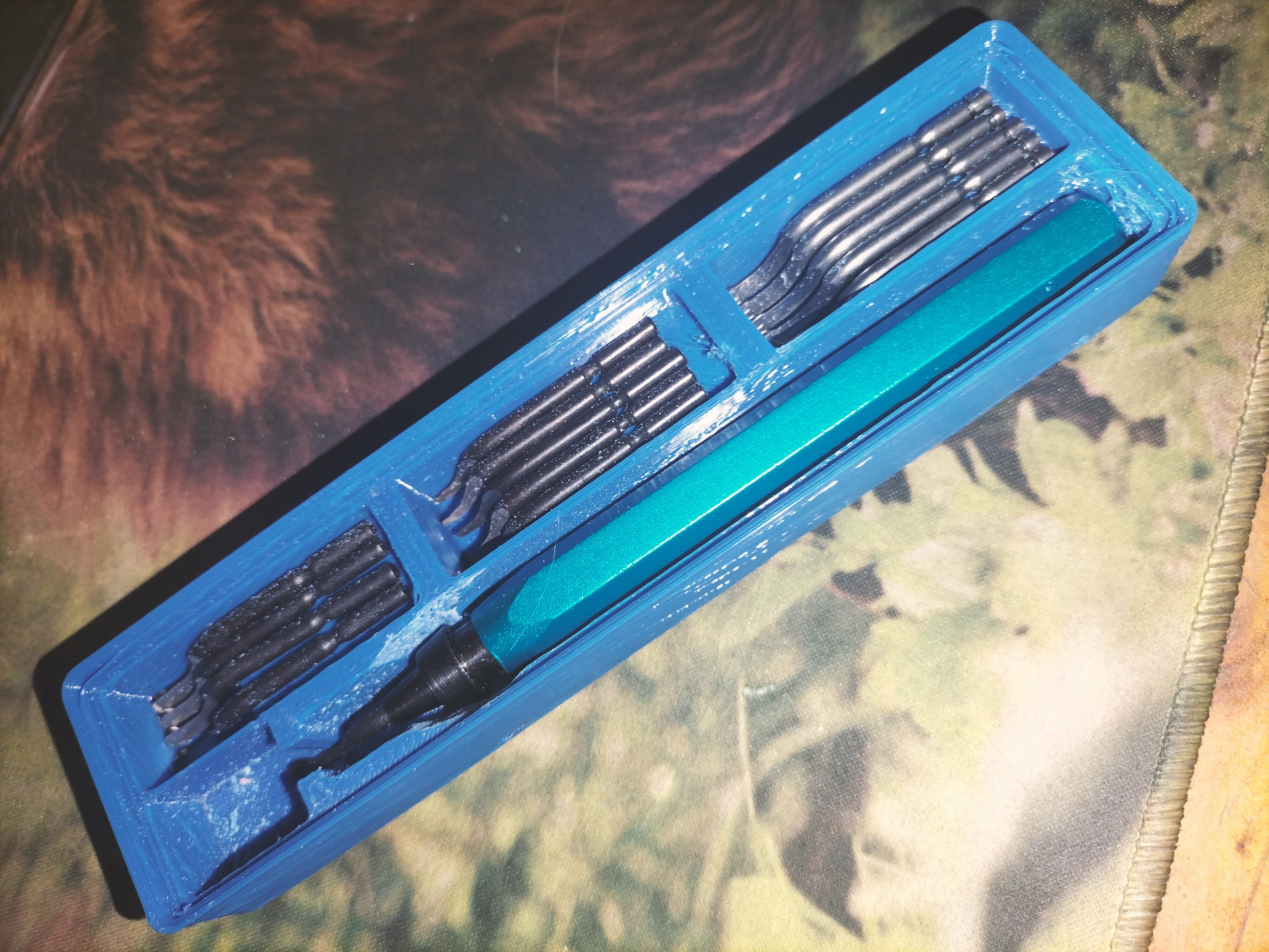 Deburring Tool Stackable Gridfinity