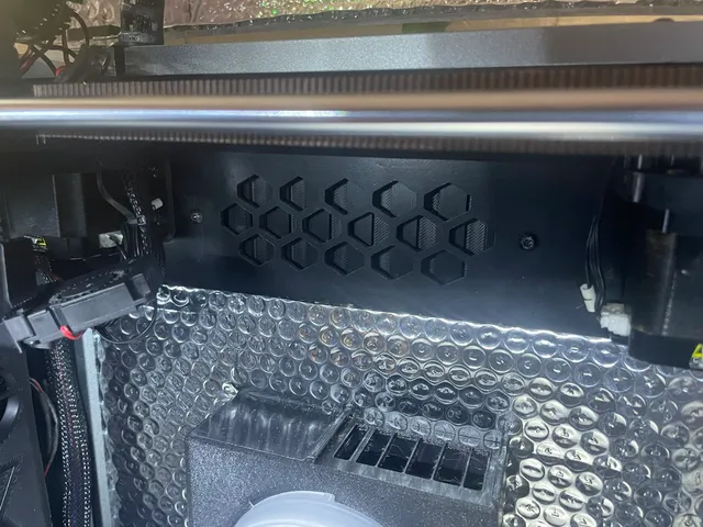 Infimech TX exhaust vent slider