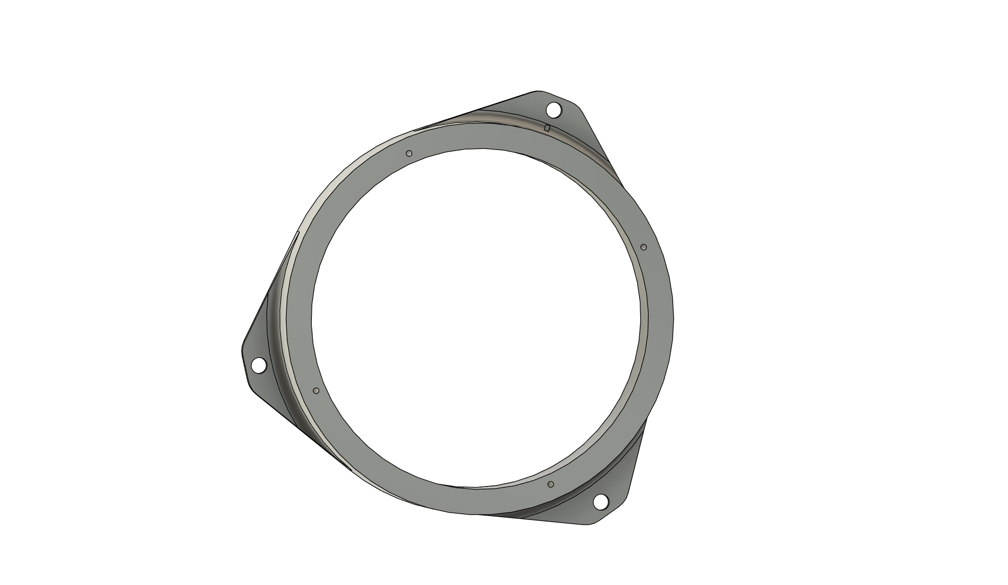 Front  Door Speaker Adaptor Astra H GTC (165mm)