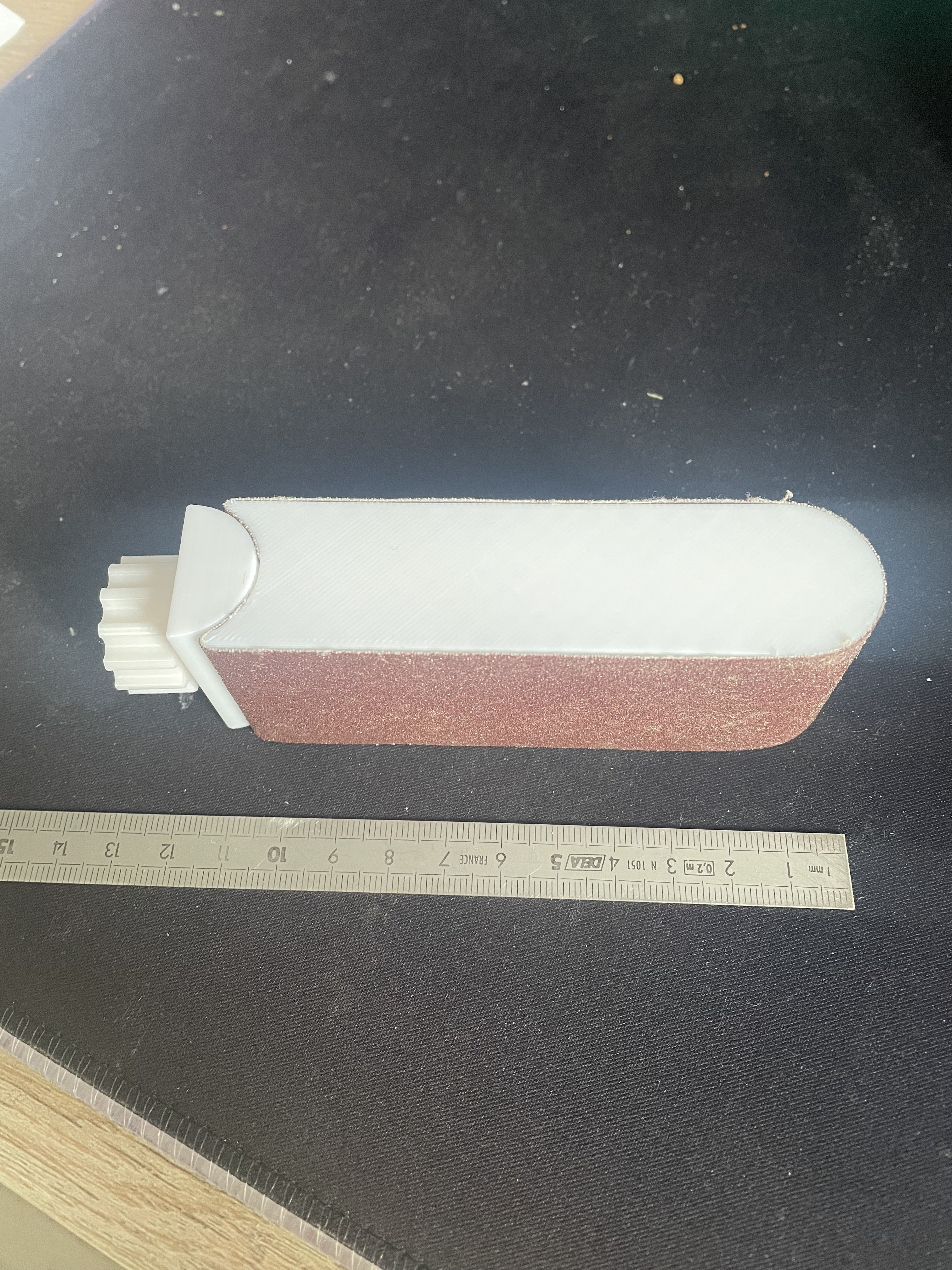 cale a poncer pour papier verre rouleau de 38mm
