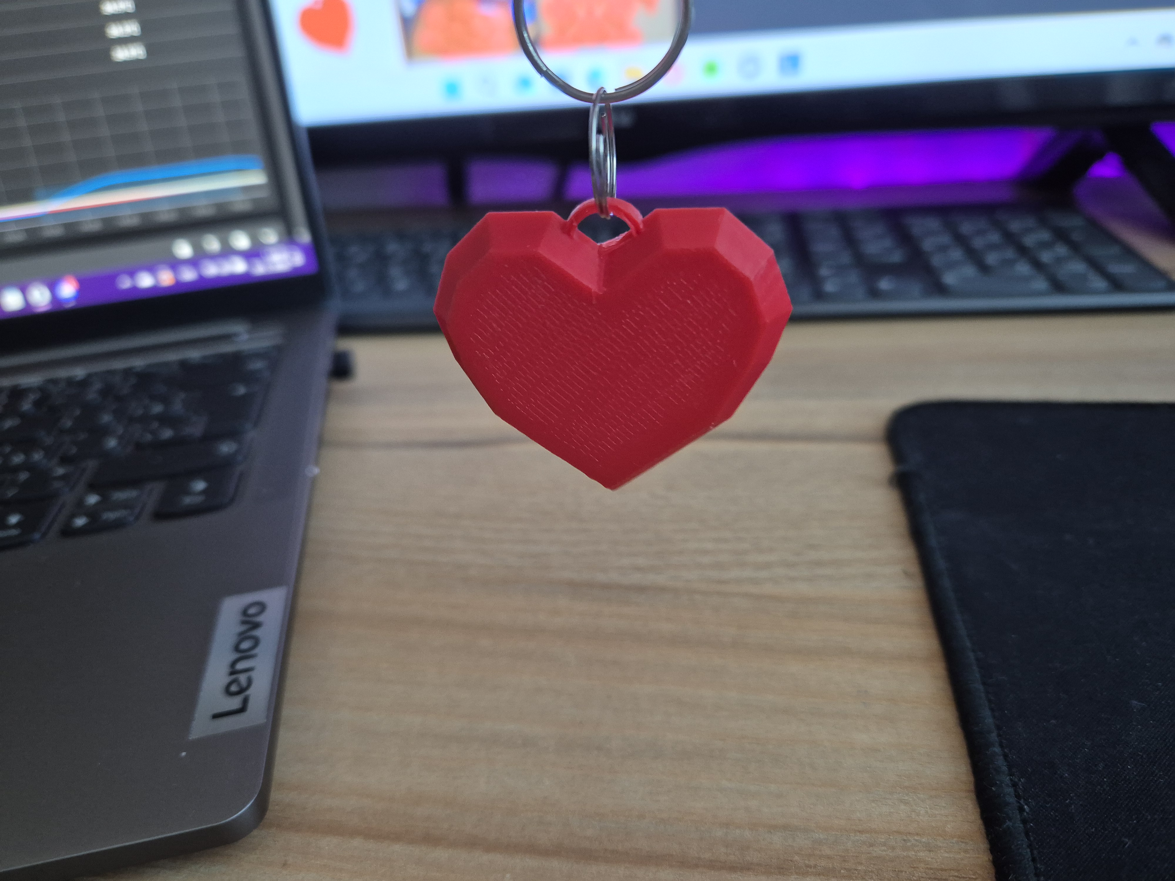 Heart - keychain