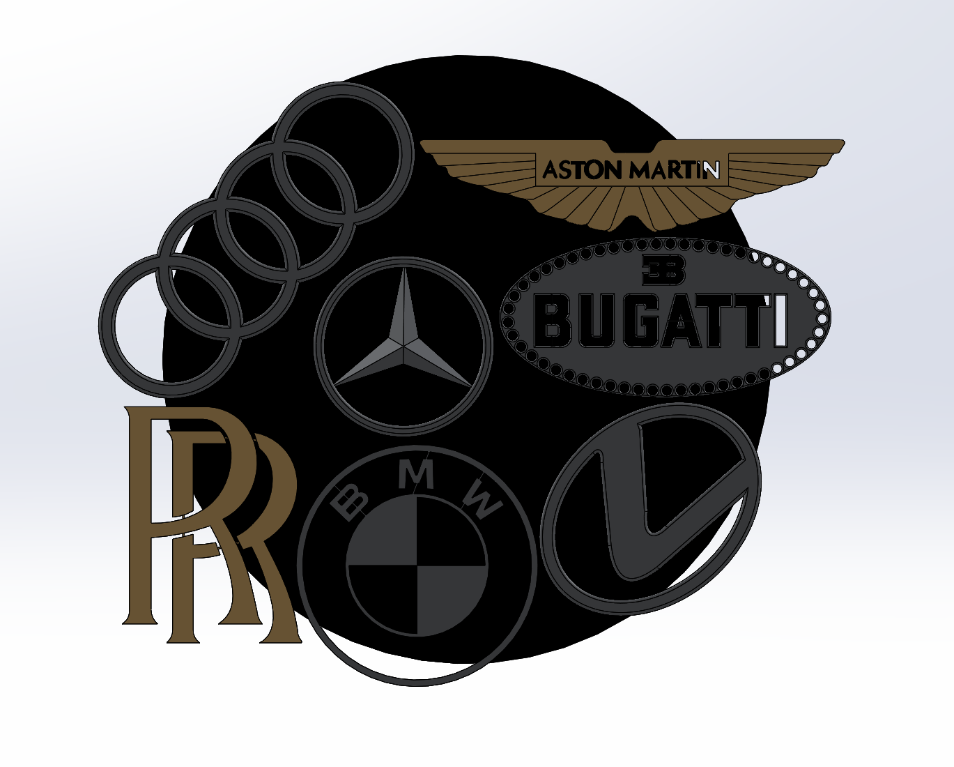 Luxury Car logos