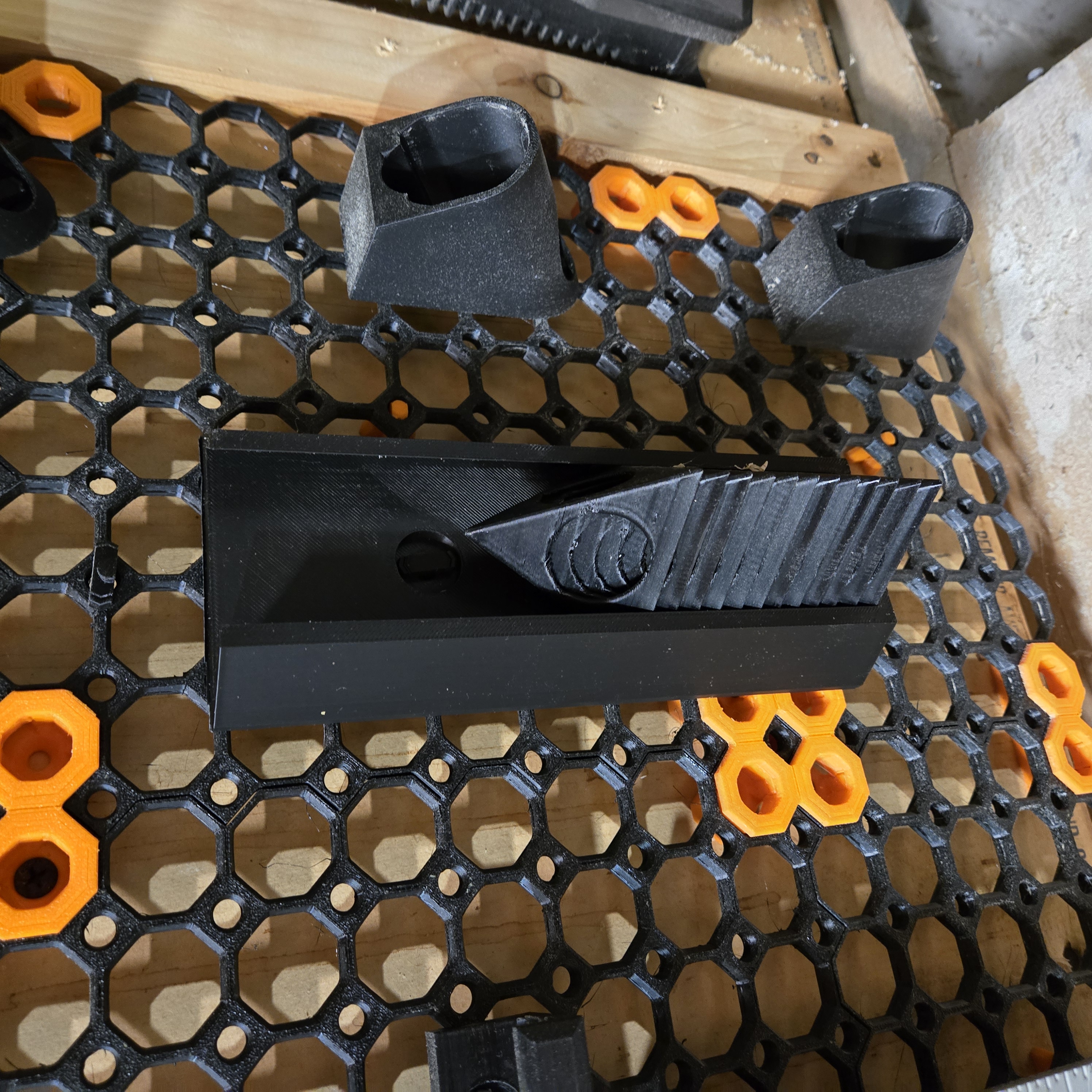 Multiboard bracket for painter's triangles