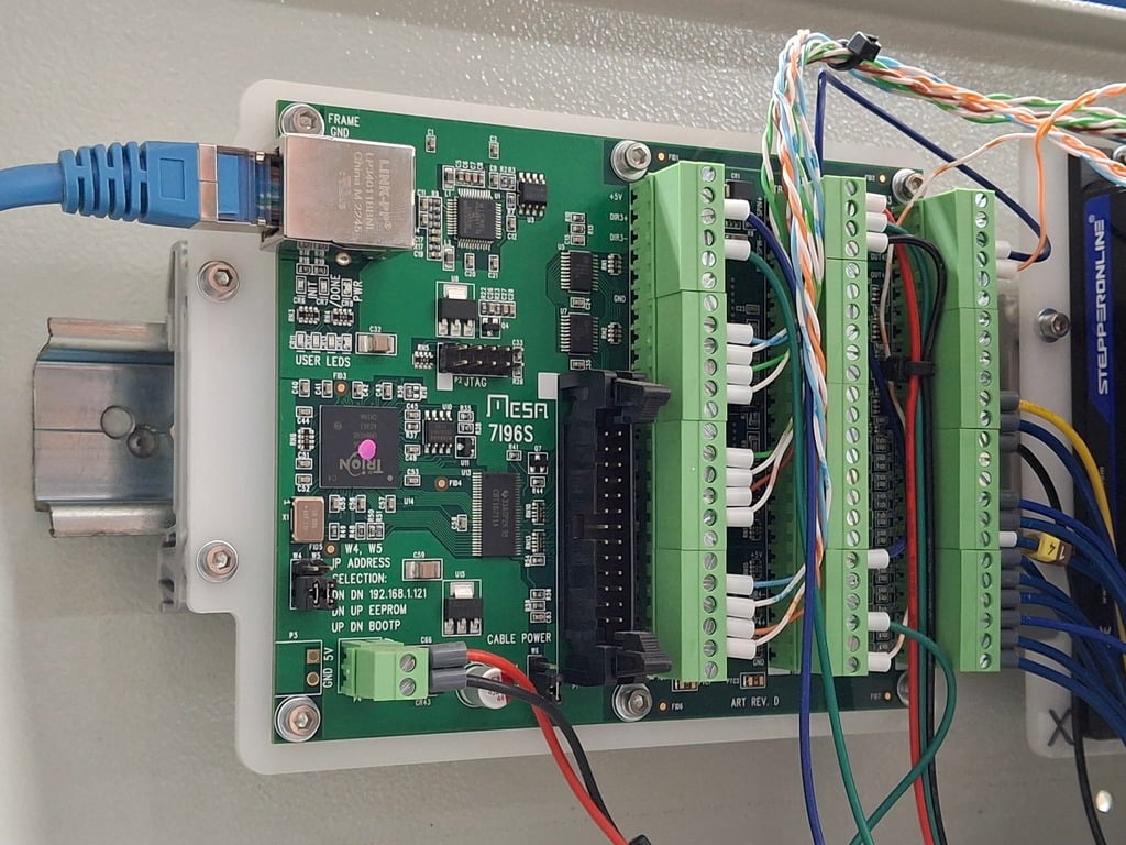 MESA 7i96S DIN mount plate