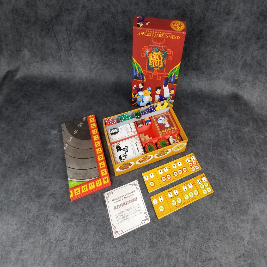 Stir Fry - A board game insert for Wok Star 3rd Edition