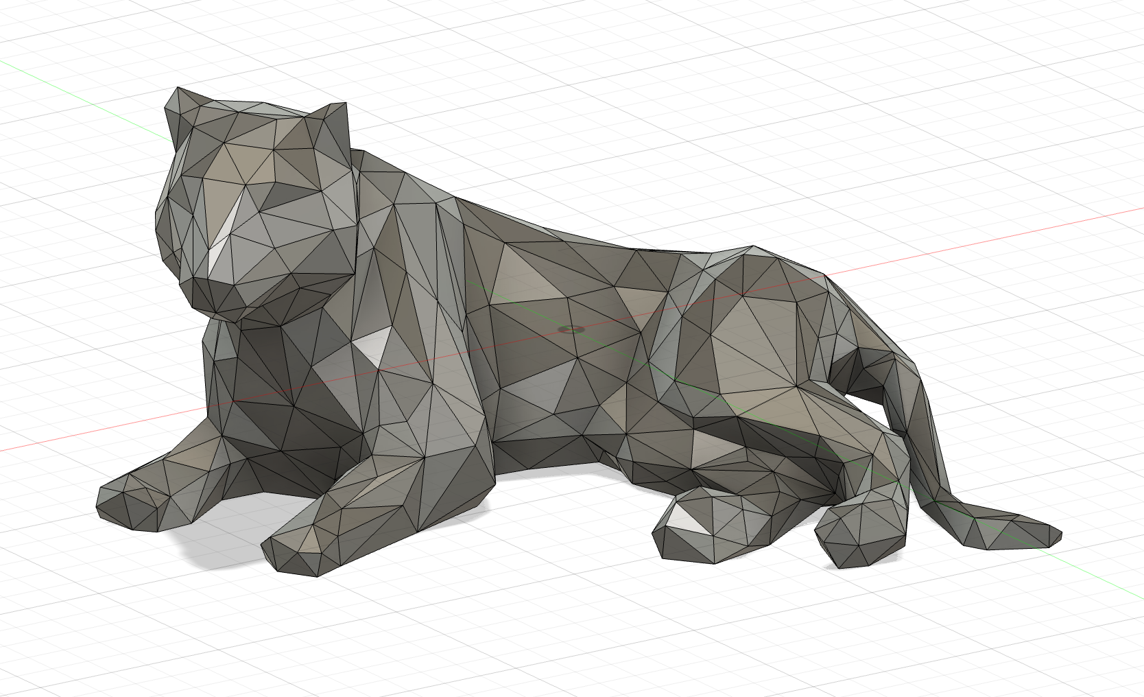Low Poly Tiger