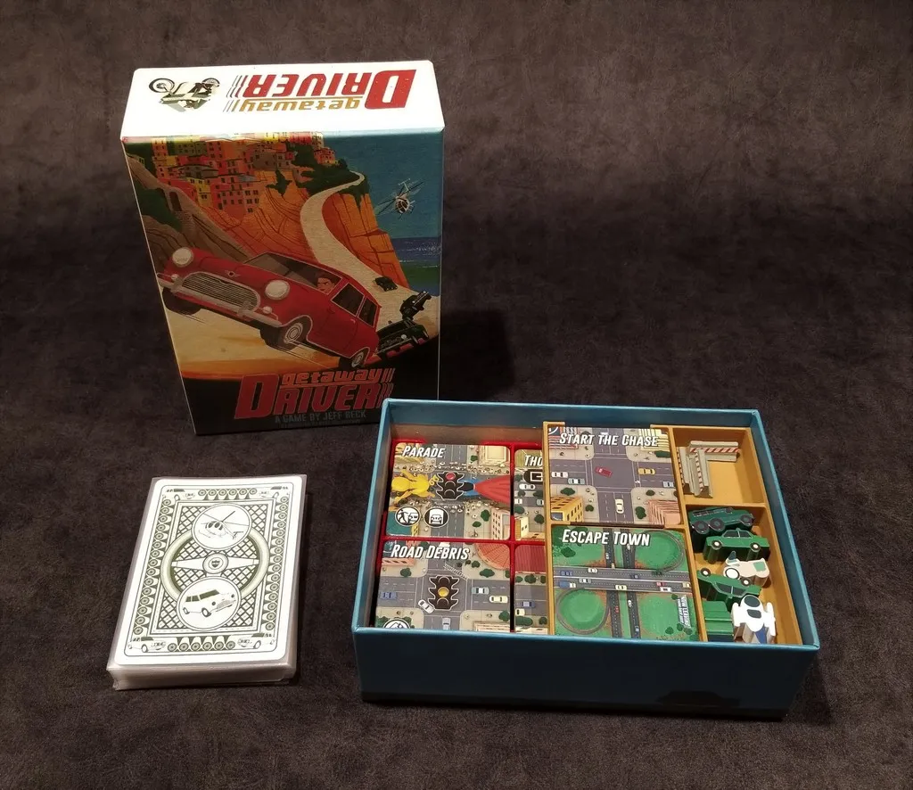 Streets of Turin - Board Game Organizer for Getaway Driver from Store All  The Bits by Webdad | Download free STL model | Printables.com