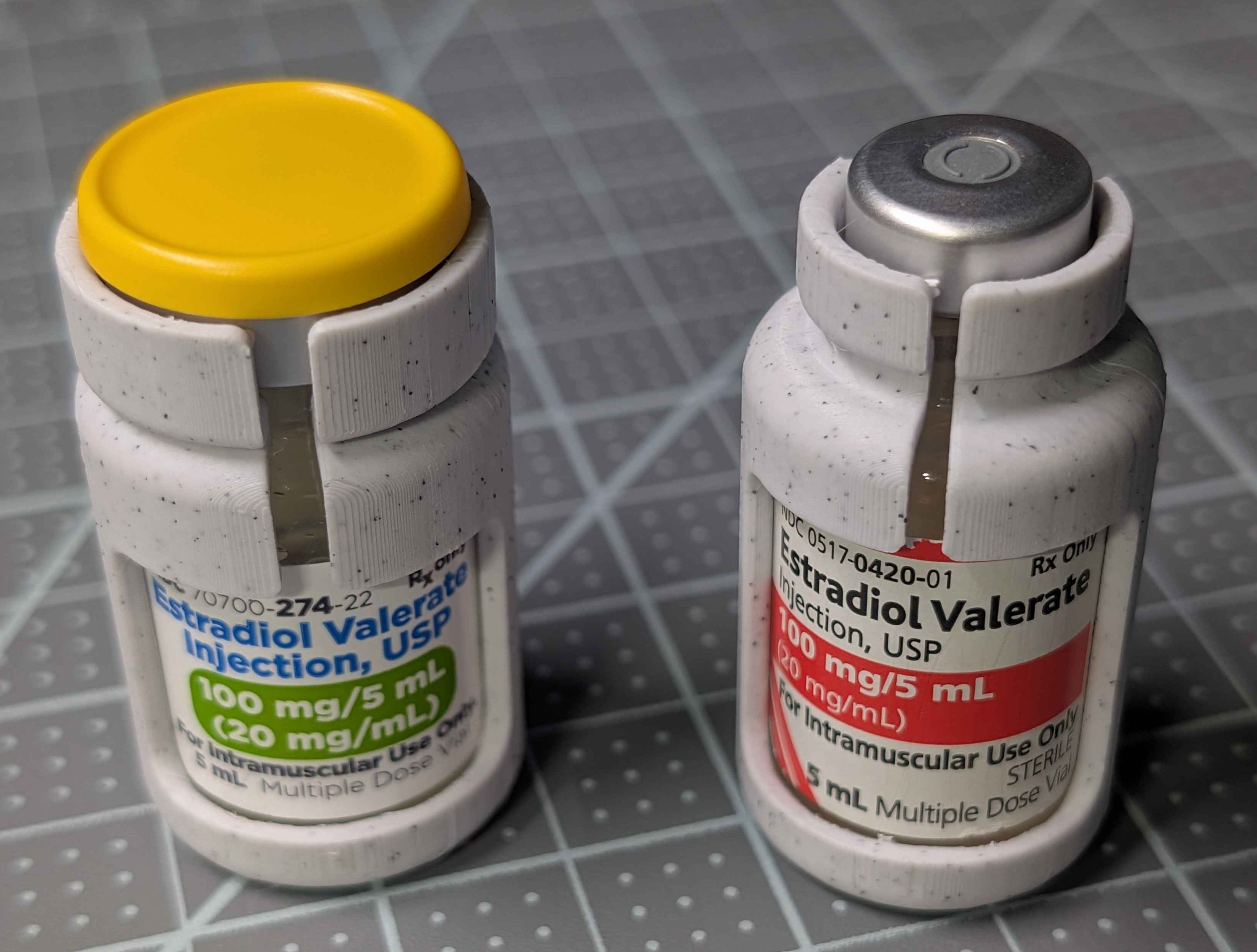 Protective cases for 5mL injection vials