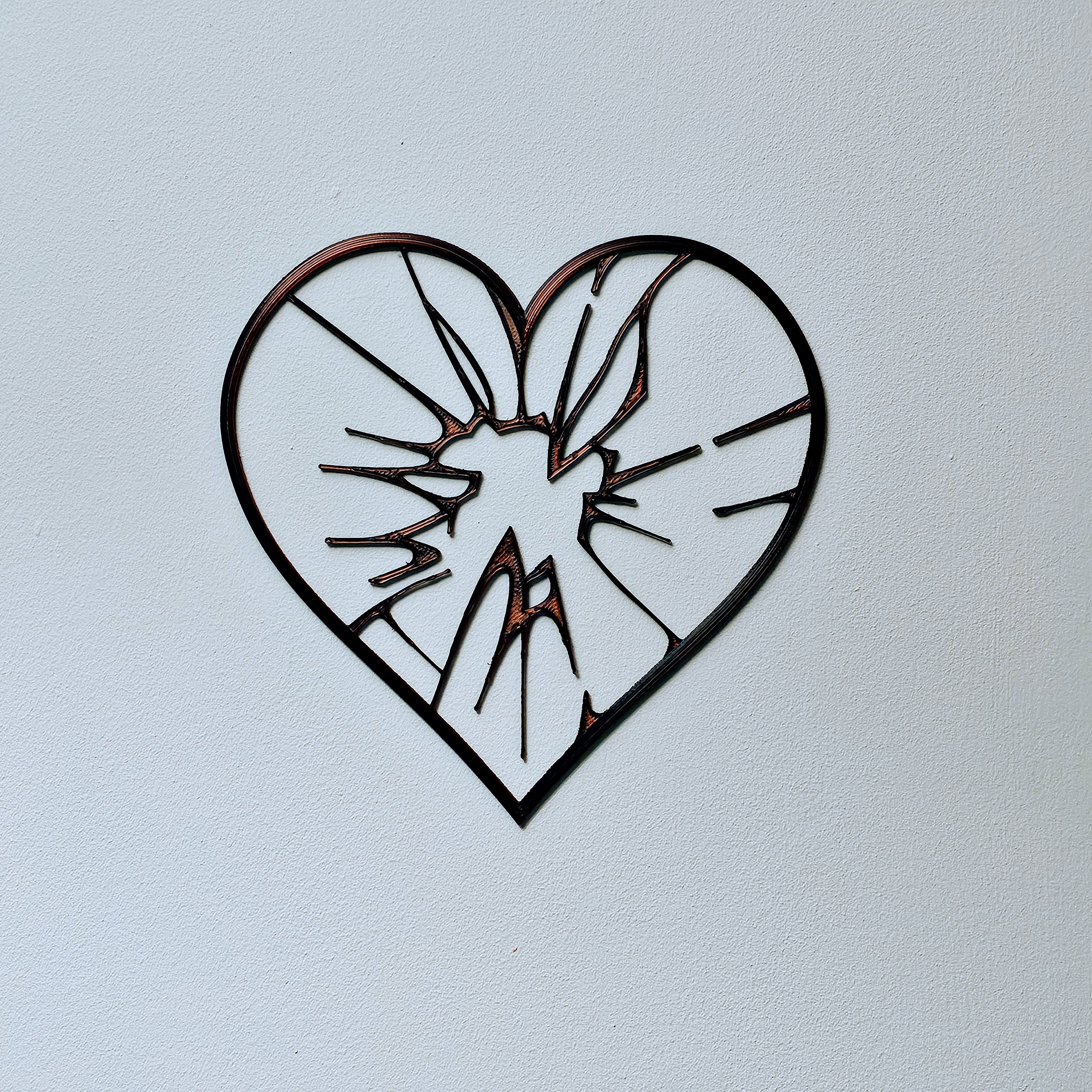 Broken Heart Wall art