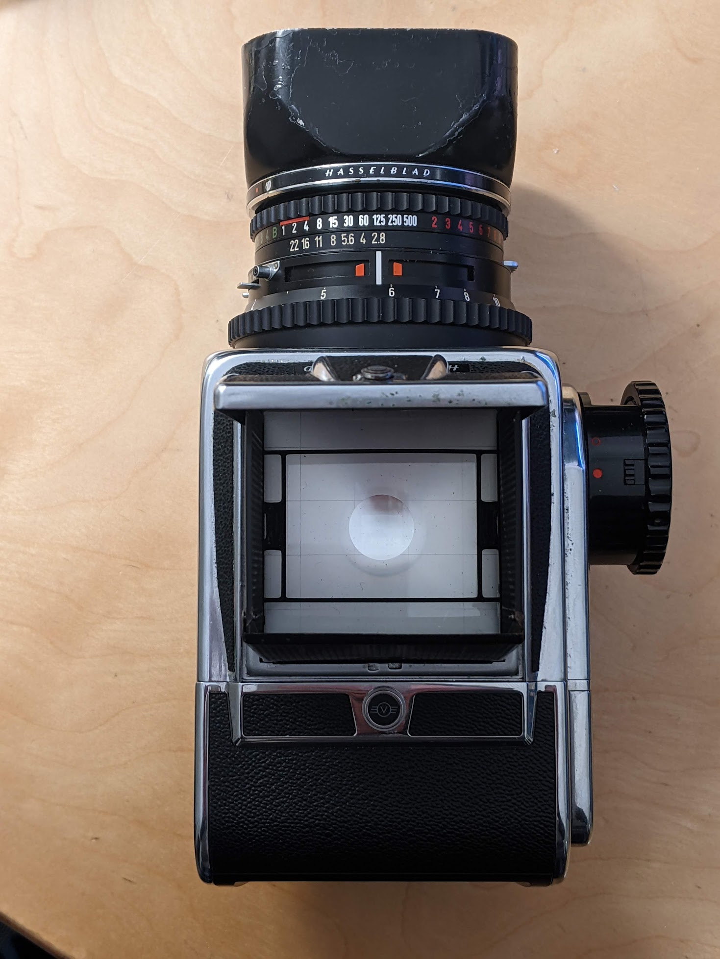 Hasselblad 500CM CFV50c Framing Overlay