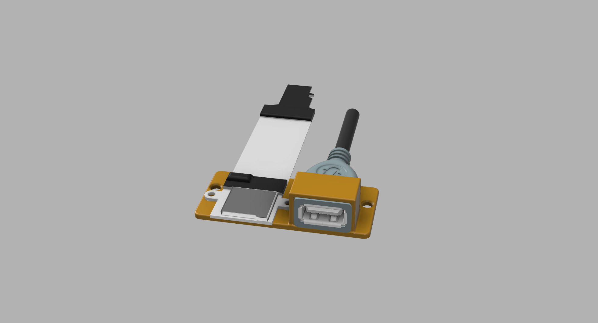Artillery USB and micro SD extension mounting plate