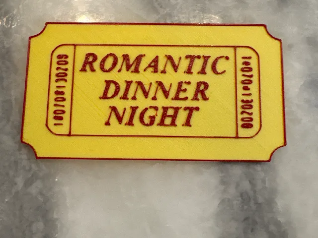 DInner Night Ticket