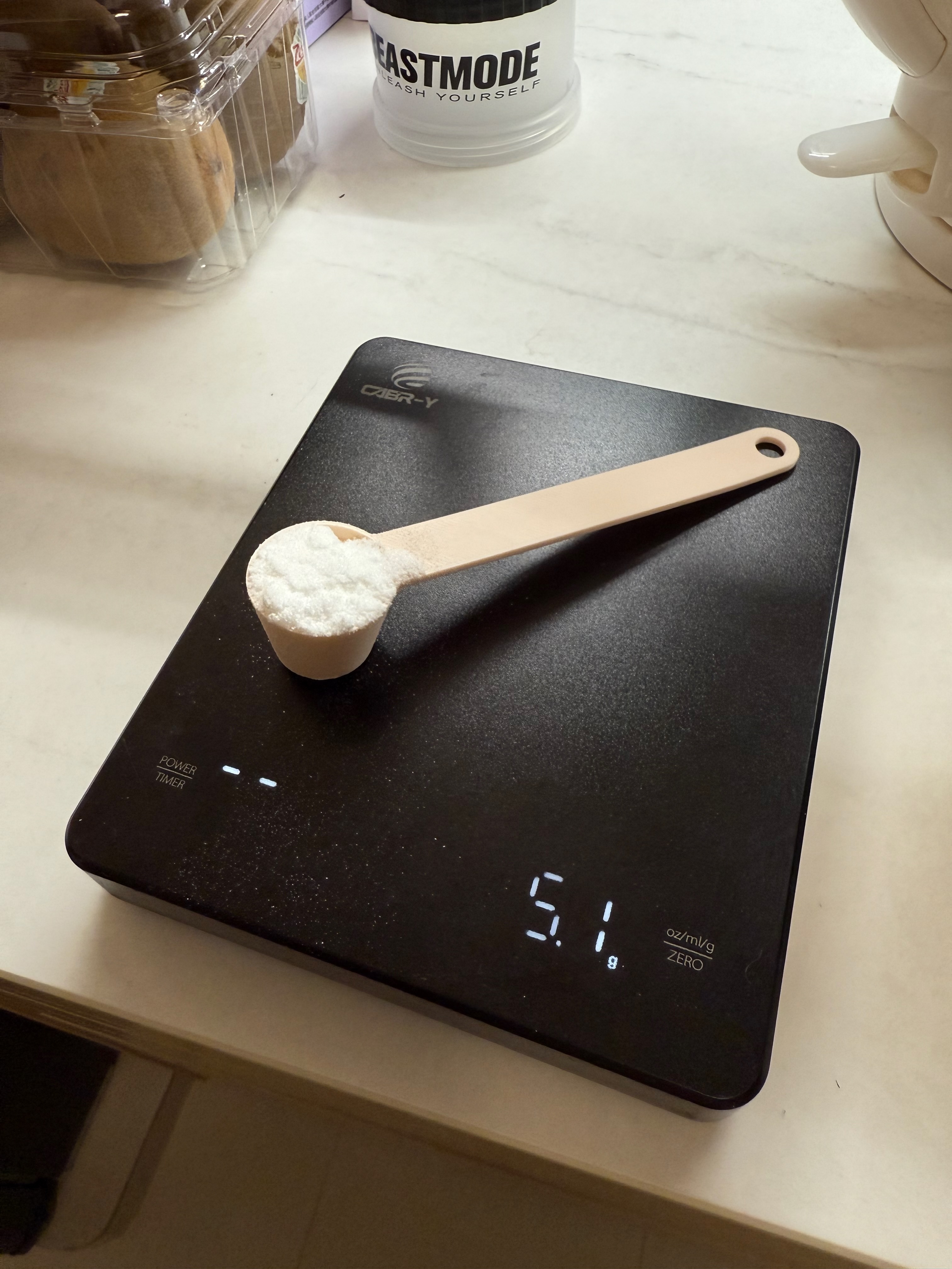 5G Kreatin Toz Kepçe (Sadece Plastik Aparattır!!!)
